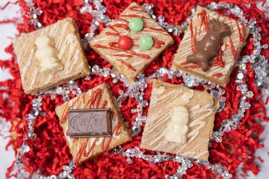 Christmas Blondies