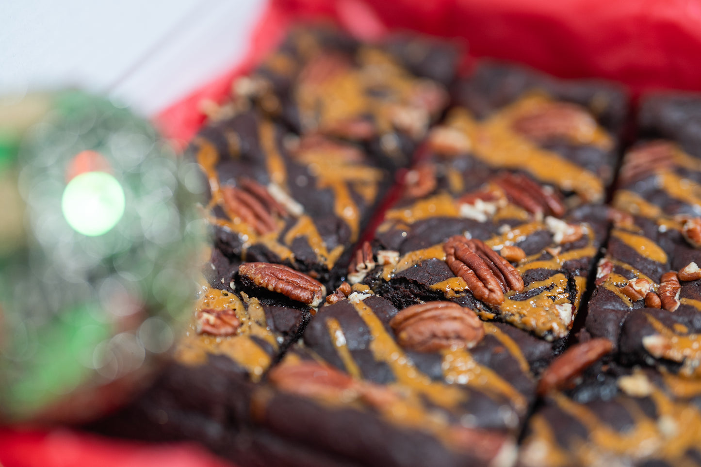 Christmas Pecan Brownies