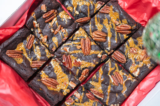 Christmas Pecan Brownies